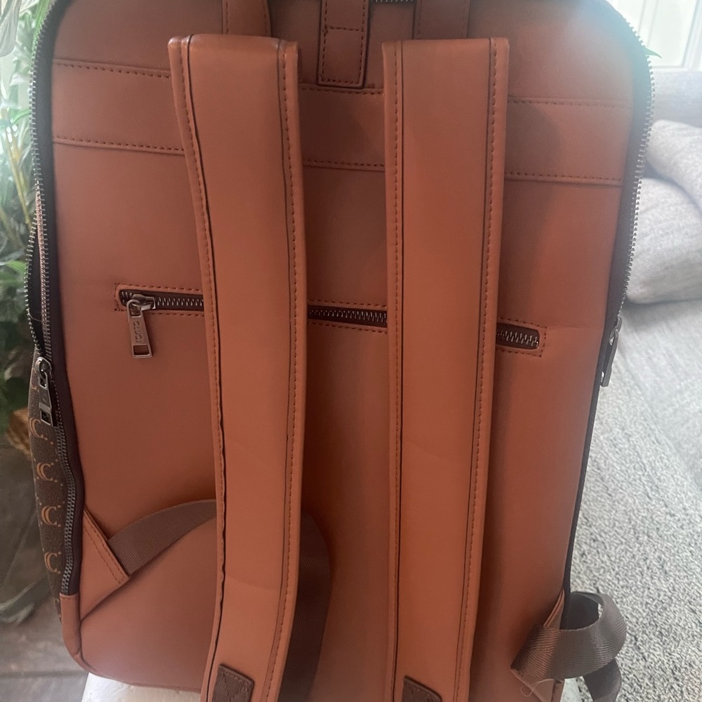 CLUCI Leather Laptop Backpack for Women 15.6 Inch Computer Travel Large Business - Picture 10 of 16